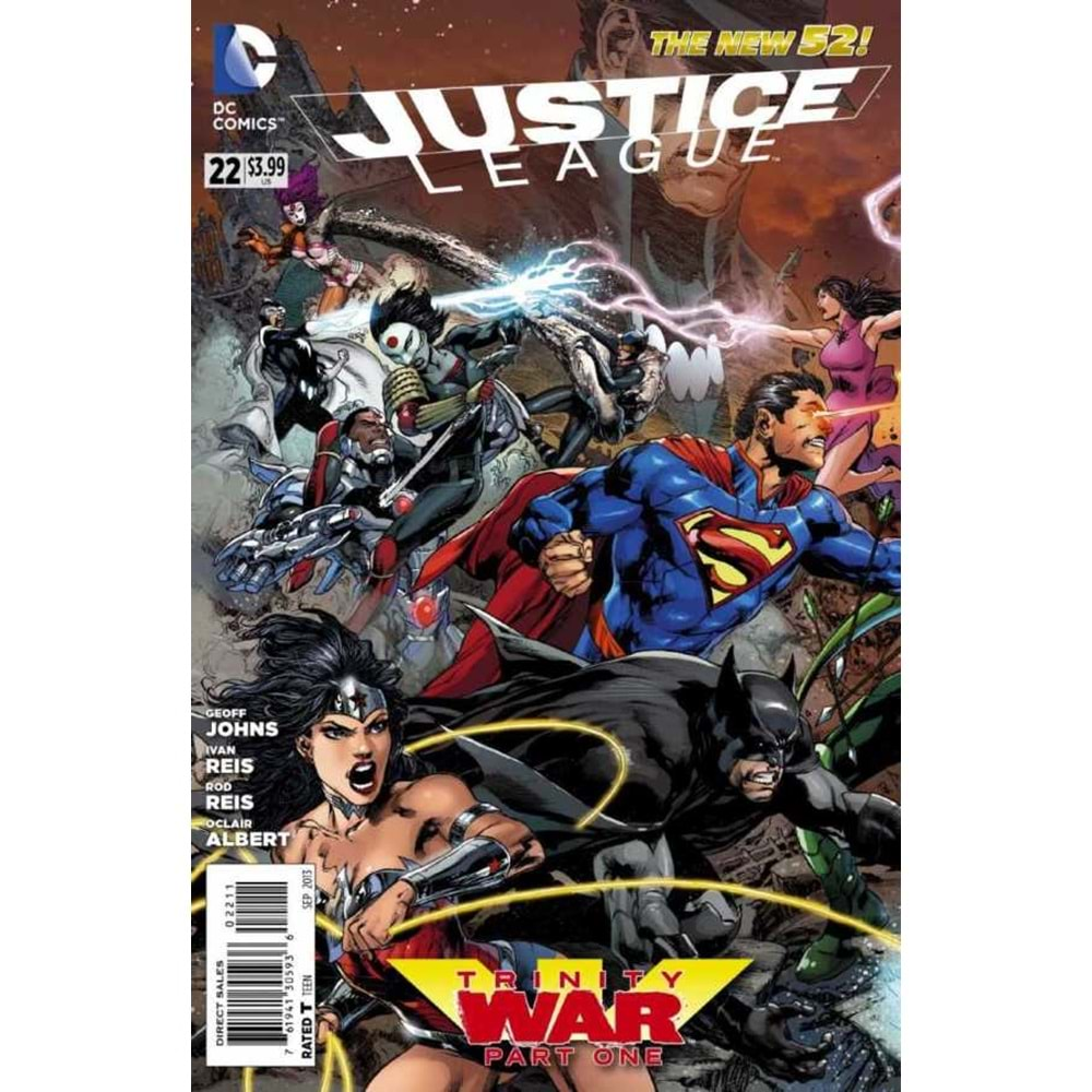 JUSTICE LEAGUE (2011) # 22