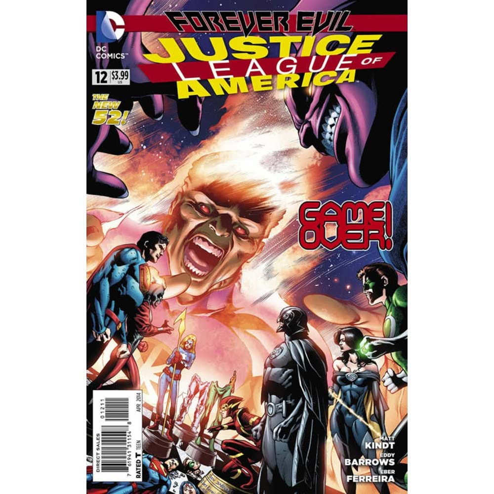 JUSTICE LEAGUE OF AMERICA (2013) # 12