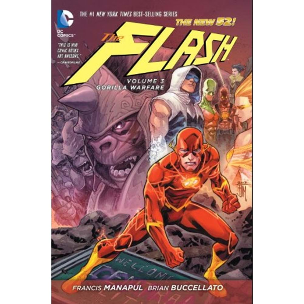 FLASH (NEW 52) VOL 3 GORILLA WARFARE TPB