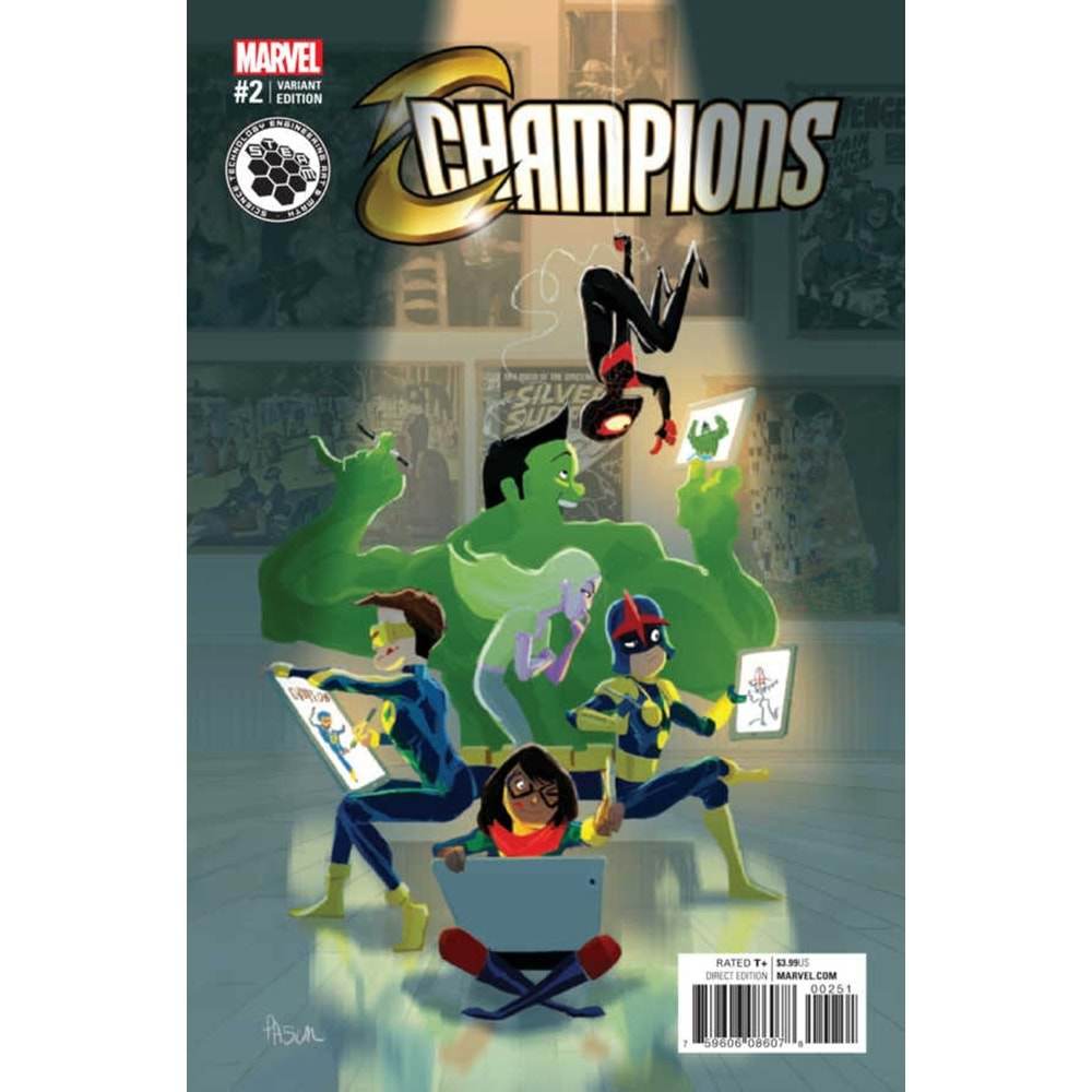 CHAMPIONS (2016) # 2 1:10 CAMPION STEAM VARIANT