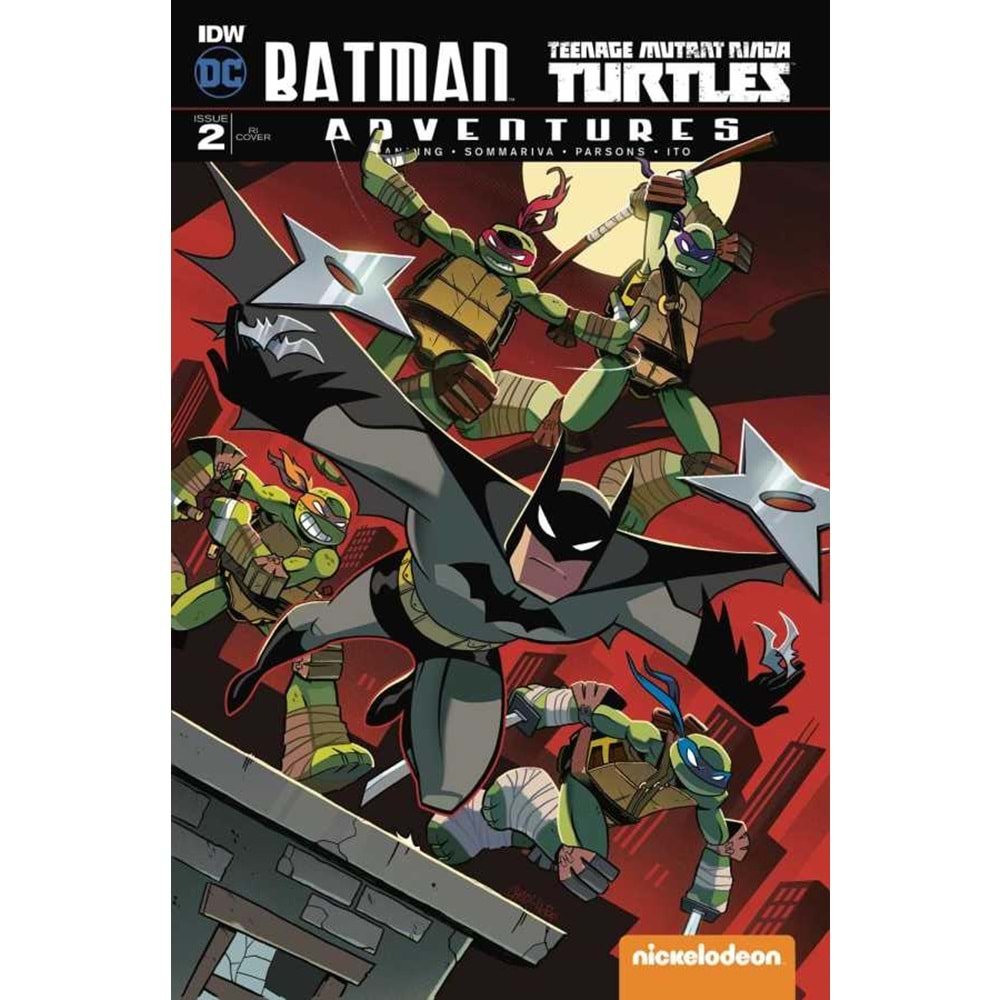 BATMAN TEENAGE MUTANT NINJA TURTLES ADVENTURES # 2 1:10 THOMAS VARIANT