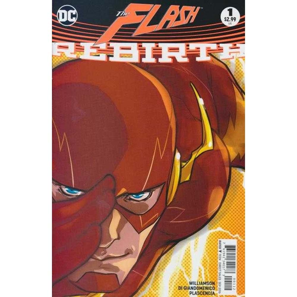 FLASH REBIRTH # 1 SECOND PRINTING