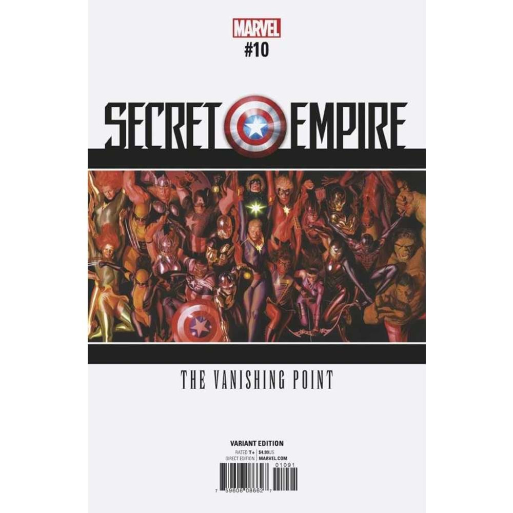 SECRET EMPIRE # 10 ROSS GENERATION VARIANT