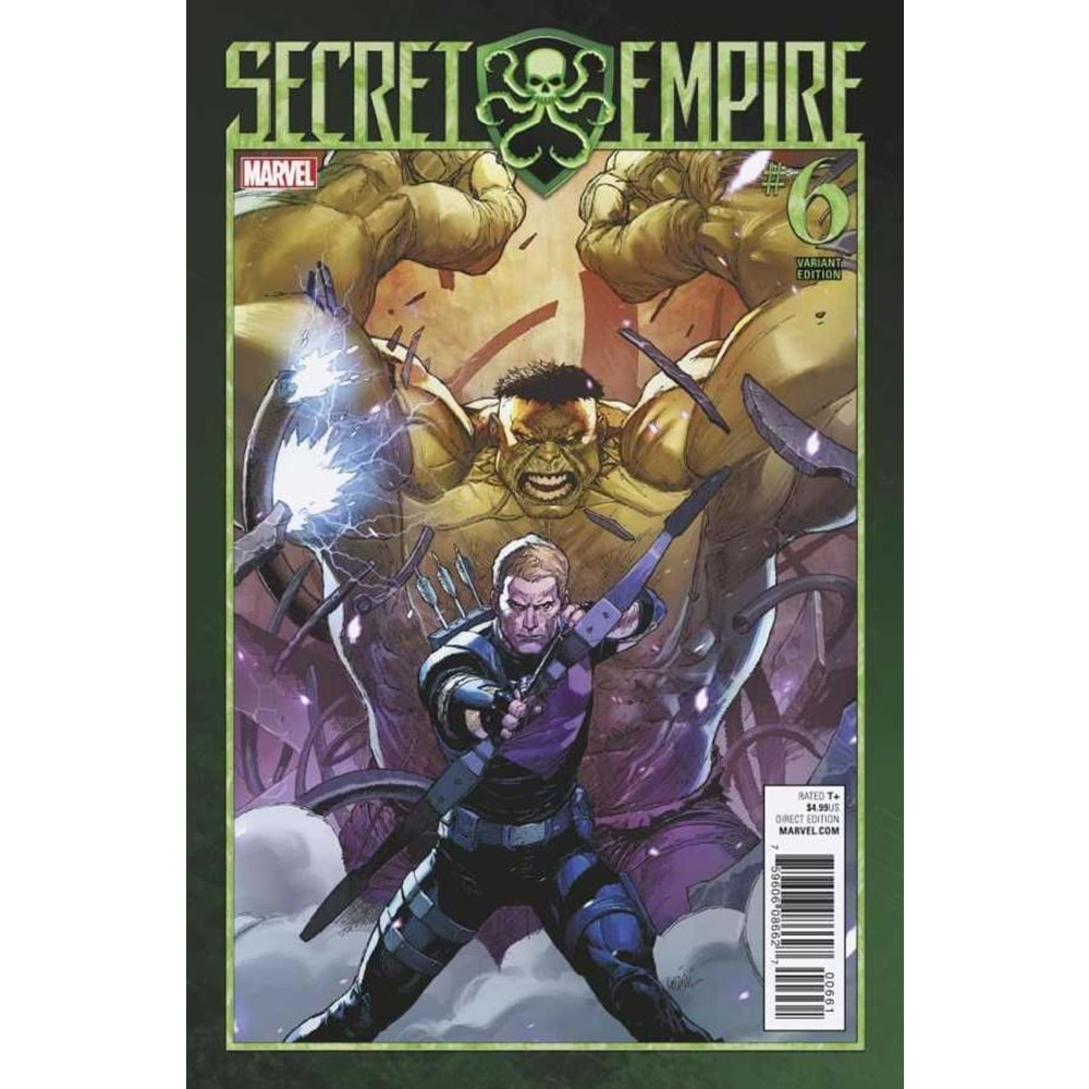 SECRET EMPIRE # 6 1:25 YU VARIANT