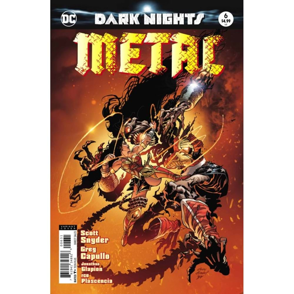 DARK NIGHTS METAL # 6 KUBERT VARIANT