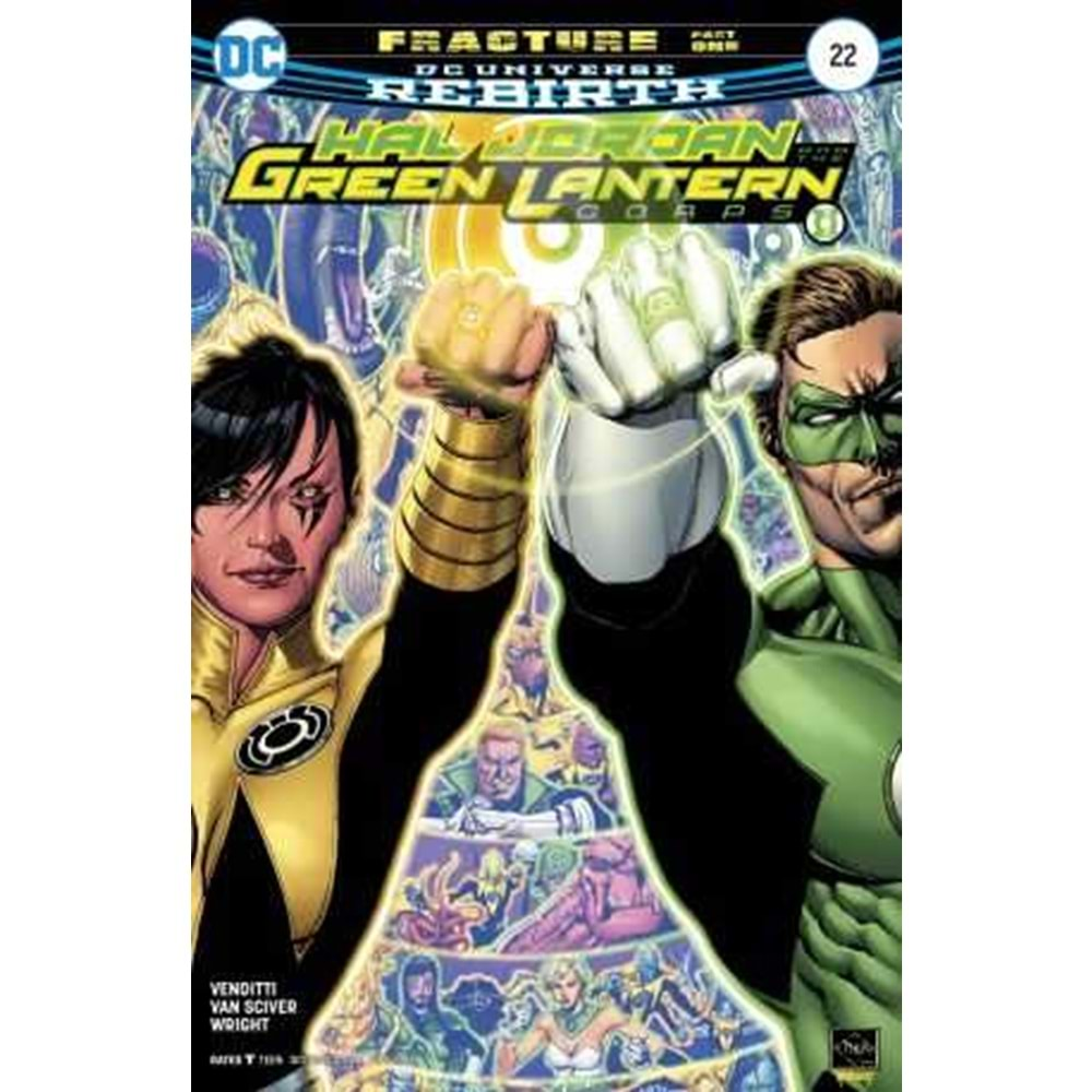 HAL JORDAN AND THE GREEN LANTERN CORPS # 22