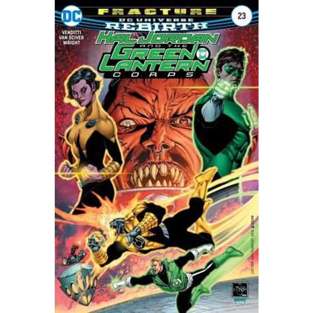 HAL JORDAN AND THE GREEN LANTERN CORPS # 23