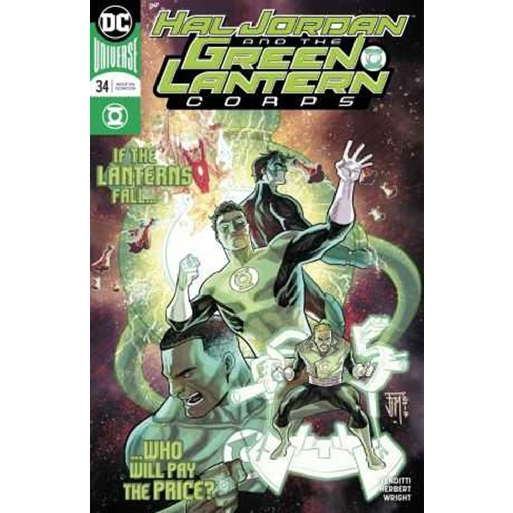 HAL JORDAN AND THE GREEN LANTERN CORPS # 34