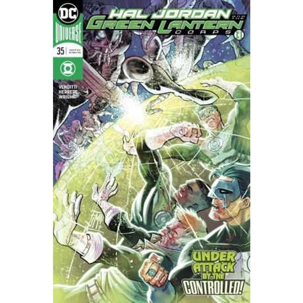 HAL JORDAN AND THE GREEN LANTERN CORPS # 35