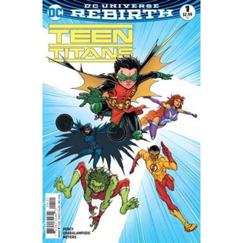 TEEN TITANS (2016) # 1 BURNHAM VARIANT