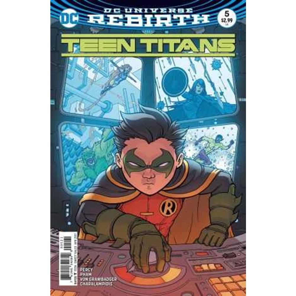 TEEN TITANS (2016) # 5 BURNHAM VARIANT