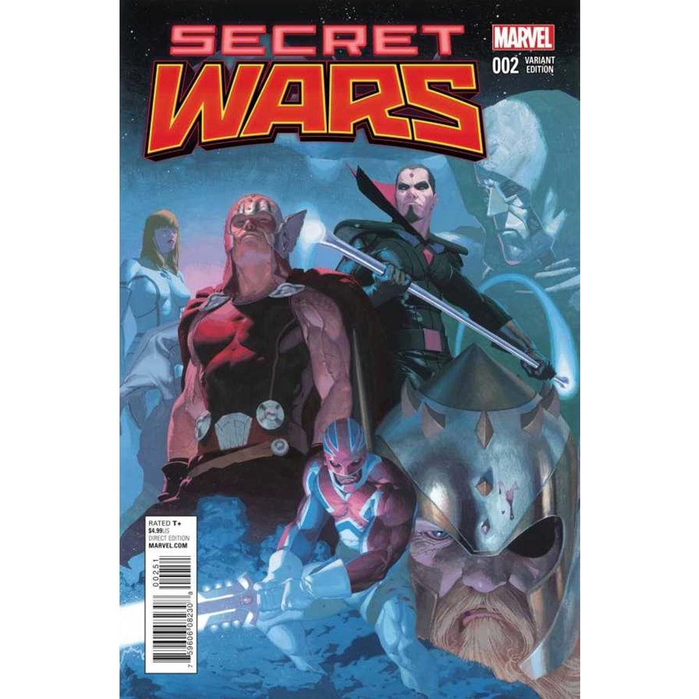 SECRET WARS (2015) # 2 1:25 RIBIC VARIANT