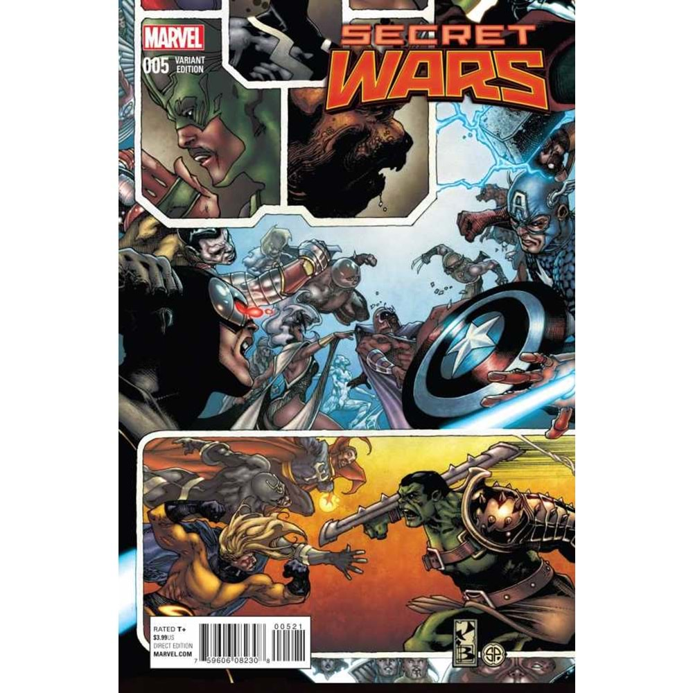 SECRET WARS (2015) # 5 1:20 BIANCHI CONNECTING VARIANT