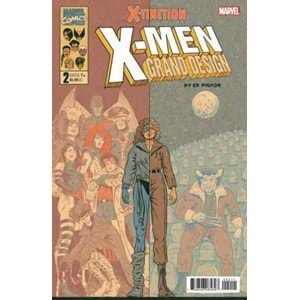 X-MEN GRAND DESIGN X-TINCTION # 1-2 TAM SET