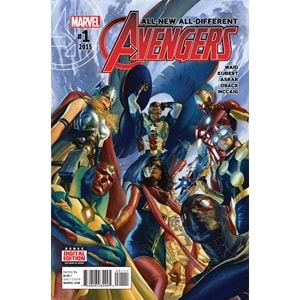 ALL NEW ALL DIFFERENT AVENGERS # 1-15 + ANNUAL TAM SET