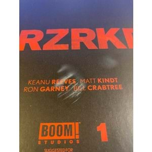 BRZRKR (BERZERKER) # 1 COVER G 1:25 BERMEJO VARIANT (ARKA KAPAKTA BİR İZ VAR)