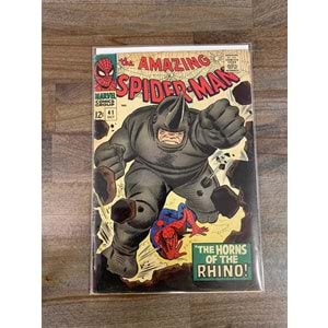 AMAZING SPIDER-MAN # 41 ( 1ST APPEARANCE OF RHINO)