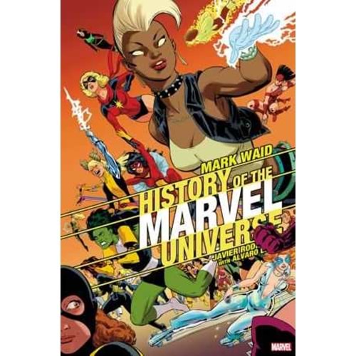 HISTORY OF THE MARVEL UNIVERSE (2019) # 4 RODRIGUEZ VARIANT