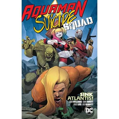 AQUAMAN SUICIDE SQUAD SINK ATLANTIS TPB