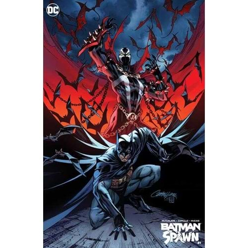 BATMAN SPAWN # 1 (ONE SHOT) COVER F J SCOTT CAMPBELL VARIANT