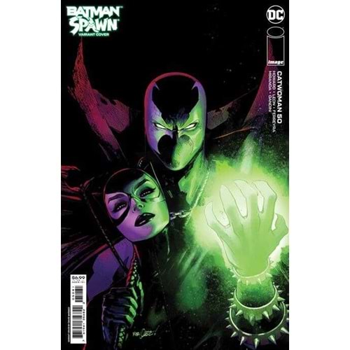 CATWOMAN (2018) # 50 COVER G DAVID MARQUEZ DC SPAWN CARD STOCK VARIANT