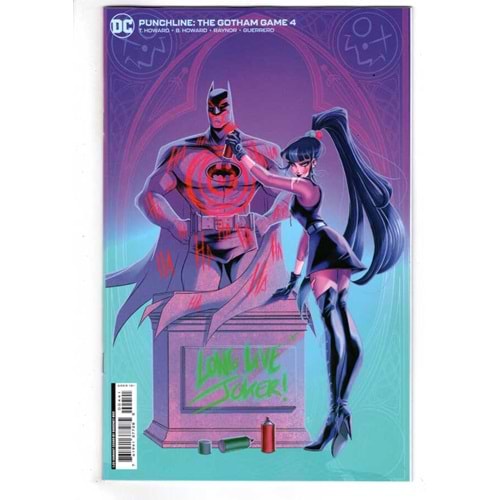 PUNCHLINE THE GOTHAM GAME # 4 (OF 6) COVER D 1:25 SWEENEY BOO CARD STOCK VARIANT