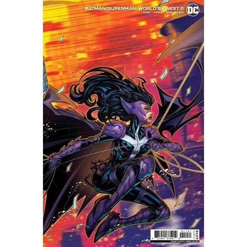BATMAN SUPERMAN WORLDS FINEST # 11 COVER C JONBOY MEYERS HUNTRESS CONNECTING CARD STOCK VARIANT