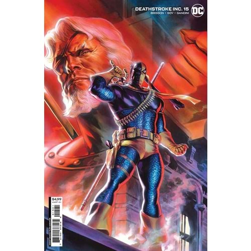 DEATHSTROKE INC # 15 COVER B FELIPE MASSAFERA CARD STOCK VARIANT