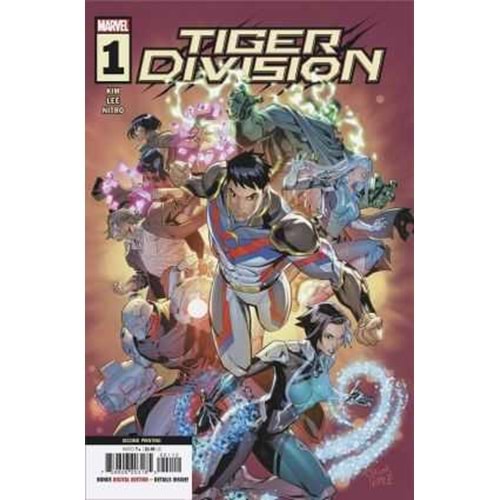 TIGER DIVISION # 1 (OF 5) SECOND PRINTING