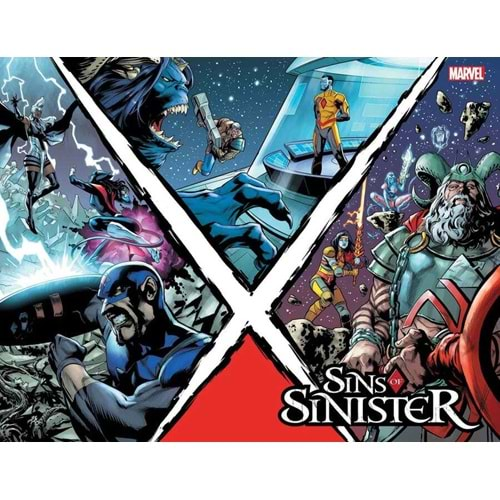 SINS OF SINISTER # 1 1:25 SHAW WRAPAROUND VARIANT