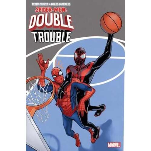 PETER PARKER MILES MORALES SPIDER-MAN DOUBLE TROUBLE # 1 (OF 4) JONES VAR