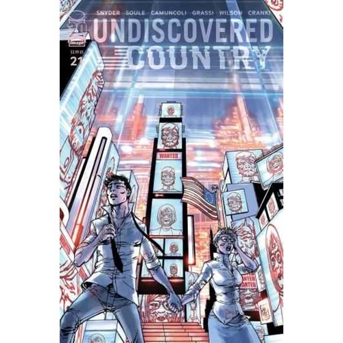 UNDISCOVERED COUNTRY # 21 COVER A CAMUNCOLI