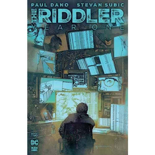 RIDDLER YEAR ONE # 2 (OF 6) COVER A BILL SIENKIEWICZ