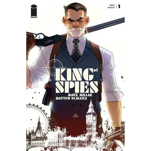 KING OF SPIES # 1 (OF 4) COVER D ÖZGÜR YILDIRIM