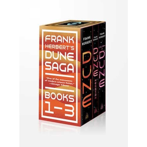 FRANK HERBERTS DUNE SAGA 3-BOOK BOXED SET