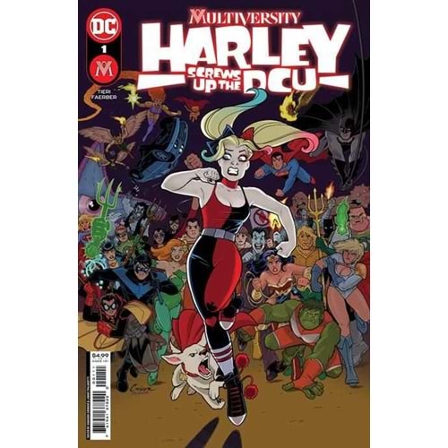 MULTIVERSITY HARLEY SCREWS UP THE DCU # 1 (OF 6) COVER A AMANDA CONNER