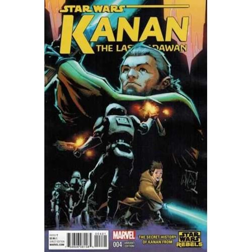 STAR WARS KANAN THE LAST PADAWAN # 4 1:25 PORTACIO VARIANT