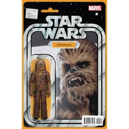 STAR WARS (2015) # 4 ACTION FIGURE VARIANT