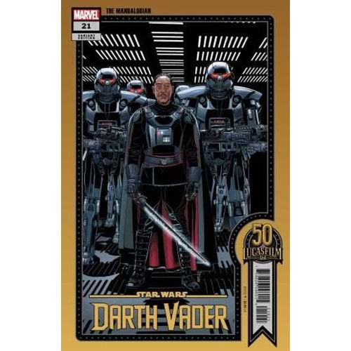 STAR WARS DARTH VADER (2020) # 21 SPROUSE LUCASFILM 50TH ANNIVERSARY VARIANT