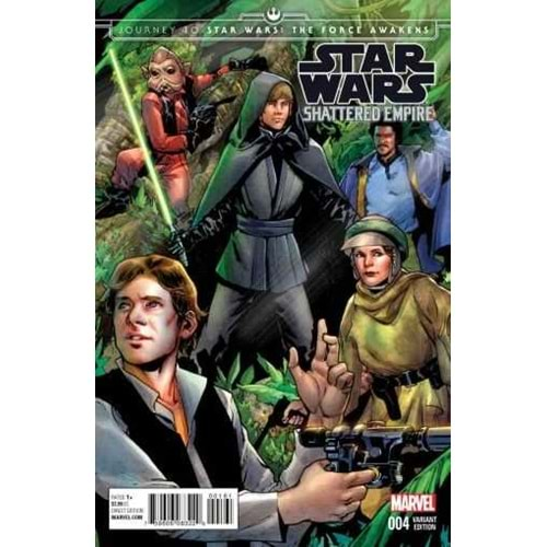 STAR WARS SHATTERED EMPIRE # 1-4 TAM SET (KAPAKLAR ANA KAPAK VARIANT KARIŞIKTIR)