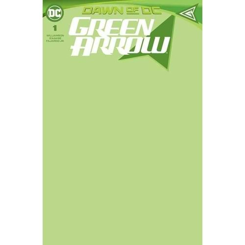 GREEN ARROW (2023) # 1 COVER D BLANK CARD STOCK VARIANT