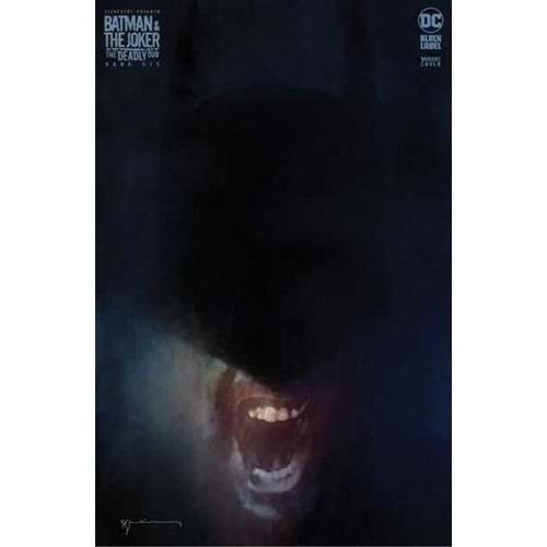 BATMAN & THE JOKER THE DEADLY DUO # 6 (OF 7) COVER B BILL SIENKIEWICZ BATMAN VARIANT