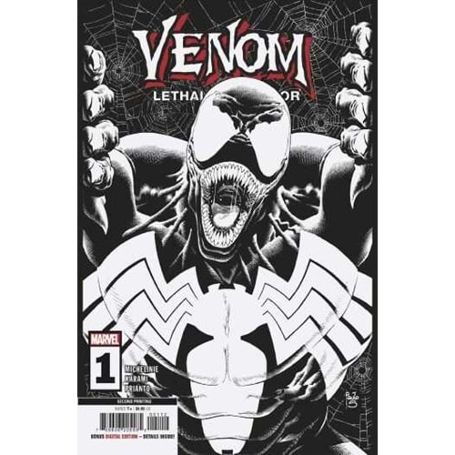 VENOM LETHAL PROTECTOR II # 1 PAULO SIQUEIRA SECOND PRINTING VARIANT