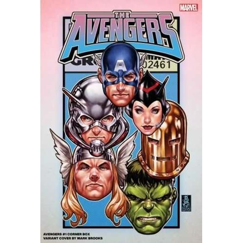 AVENGERS (2023) # 1 MARK BROOKS CORNER BOX VARIANT