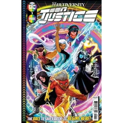 MULTIVERSITY TEEN JUSTICE # 1 COVER A ROBBI RODRIGUEZ