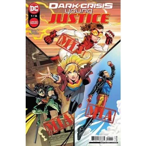 DARK CRISIS YOUNG JUSTICE # 1 (OF 6) COVER A MAX DUNBAR