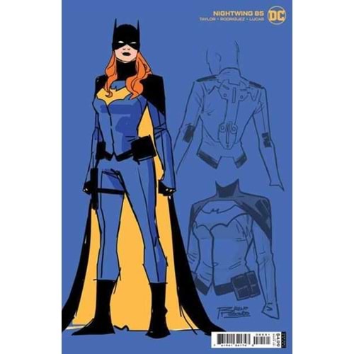 NIGHTWING (2016) # 85 1:25 BRUNO REDONDO SKETCH CARD STOCK COVER VARIANT