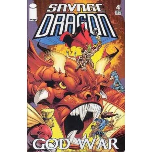 SAVAGE DRAGON GOD WAR # 4