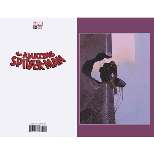 AMAZING SPIDER-MAN # 800 1:100 MOEBIUS VIRGIN VARIANT