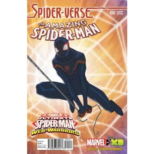AMAZING SPIDER-MAN (2014) # 10 MARVEL ANIMATION SPIDER-VERSE VARIANT